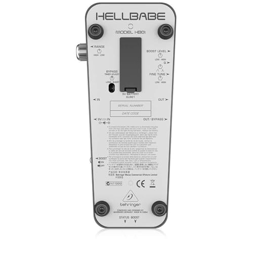 Behringer P0298 Hb01 Optical Wah Pedal thumb #3