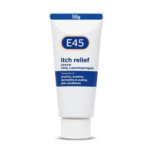 Price comparison product image E45 Itch Relief Cream 50 g Anti Itch Cream for Skin Irritation Non-Greasy E45 Cream to Relieve Itching Eczema Dermatitis Cream Instantly Soothes and Calms Skin - E45 for Itching