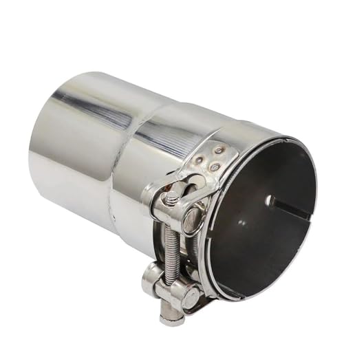Silencieux d'échappement moto et auto à réparer via le réducteur acier 76mm-48mm