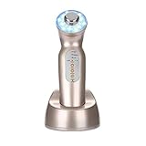 Instrumento de Belleza Facial, Ultrasonidos Radiofrecuencia Facial Belleza Cuidado de la Piel Masajeador Facial Instrumento Multifuncional Rejuvenecimiento Anti Arruga y Limpieza Profunda