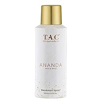 TAC – The Ayurveda Co. Ananda Fruit & Spice Body Spray, Fresh & Authentic Long Lasting Fragrance, Everyday Perfume Deodorant
