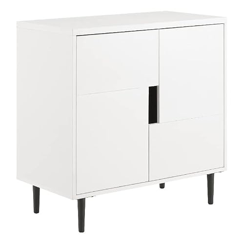 Walker Edison 30" Modern Color Pop Accent Cabinet - White #TOP19