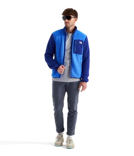 Image of THE NORTH FACE Men's Yumiori Full Zip Jacket | Lightweight Fleece Coat With Embroidered Logo, Zip Pockets