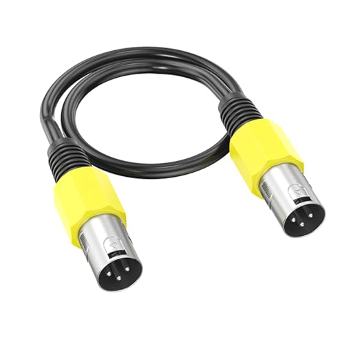Câble XLR Kanon 3 broches mâle-mâle anti-interférence pour microphone