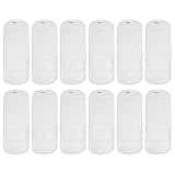 ALVABABY 12PCS Newborn Cloth Diaper Insert,Less Than 12pounds 3-Layer Microfiber Insert 12ST