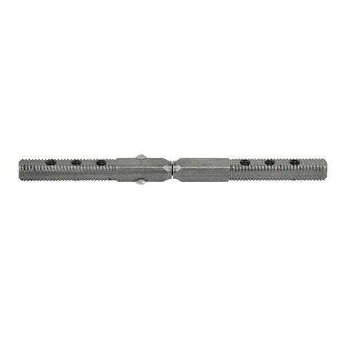 Reiss Hardware Swivel Square Spindle - Clevis Pin, Silver, Steel