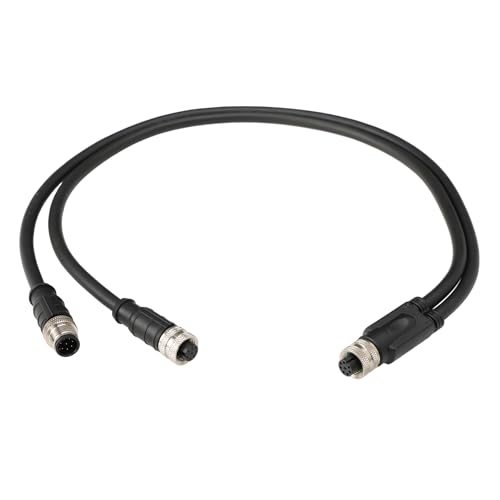 Cable M12 de 8 pines macho a hembra con blindaje IP67 y longitud de 15 m 2