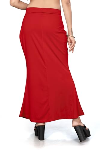 Image of Yashika Present Lycra Saree Shapewear Petticoat for Women||Straight Fit Petticoat Saree Silhouette Shape Wear Dress for Saree|| AZ-YS-OG-SHAPER-P