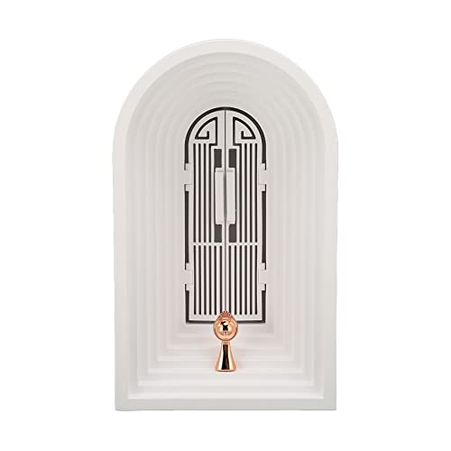 168 Desktop Speaker, Small Desktop Lamp, Decorative for Bedroom, Support Stepless Dimming Memory Function, USB Speaker for Office (White)