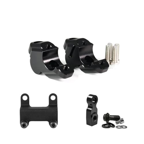Guidon Moto MT-07 Soulagement Poignets Riser Extension Noir pour Années 2021-2023