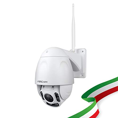 Telecamera Foscam FI9928P Motorizzata WiFi con Zoom 4x ad Alta Definizione 2 Megapixel [VERSIONE ITALIANA 100%]