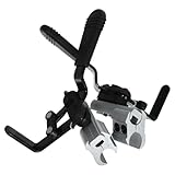 Beavorty Rollstuhl Bremshebel Metall 22mm Ersatzteil mit Verlängerungsgriff für Rollstuhl Reparatur und Alltagsgebrauch