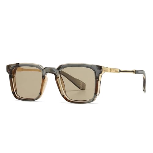 Lunettes de soleil UV400 pour femmes et hommes avec verres dégradés style rétro
