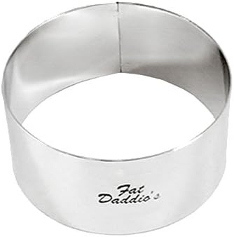 Fat Daddio's 3" x 1.75" Round Rings, Case of 12