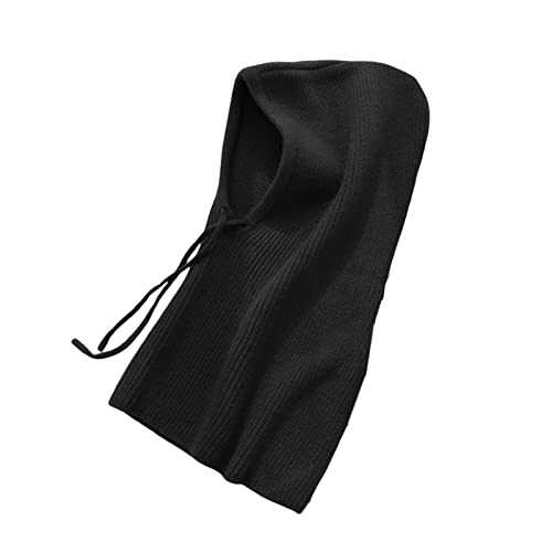 myaddiction Warm Winter Hats Ski Neck Warmer Cap Outdoor Sports Knitted Hooded Scarf Black Clothing, Shoes & Accessories | Womens Accessories | Hats