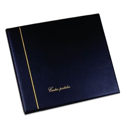 SAFE Articles de collectionneurs Album de cartes postales France avec 5 feuilles 6012 et 5 feuilles 6022 pour 120 cartes postales anciennes 9 x 14 cm