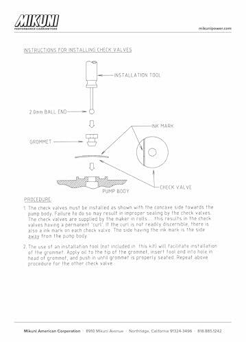 Image of Mikuni Carburetor Rebuild Kit for Mikuni Super BN PWC Carburetors