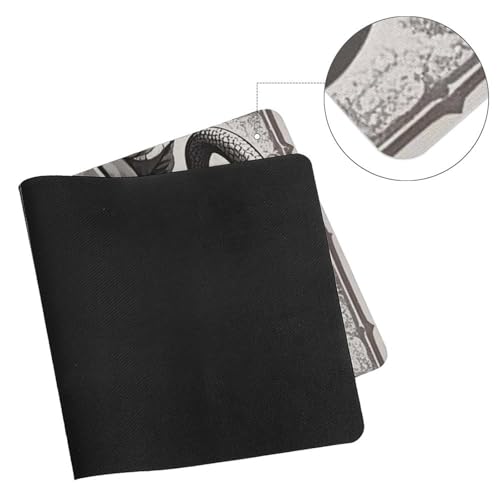 Protector de escritorio para mouse impermeable 24x12 blanco miniatura 7