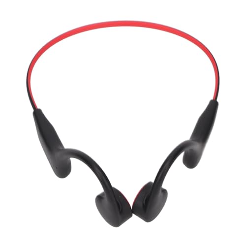 BAFOVY Auriculares de Conducción ósea, Aleación de Titanio, Auriculares Inalámbricos Impermeables con Memoria de 16G para Deportes y Correr