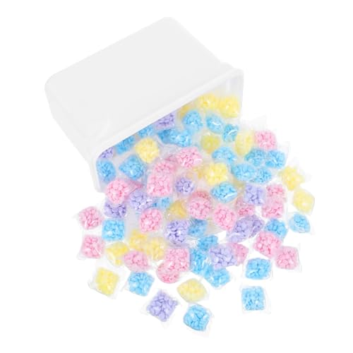 NOLITOY 100 Perlas Potenciadoras Del Aroma Ropa, Pastillas Para Detergente Líquido Para Eliminar Olores, Perlas Potenciadoras De Fragancia Y Suavizantes De Para Lavadoras De