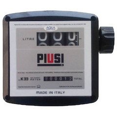 アクアシステム 簡易機械式流量計(灯油・軽油用) MK3325D