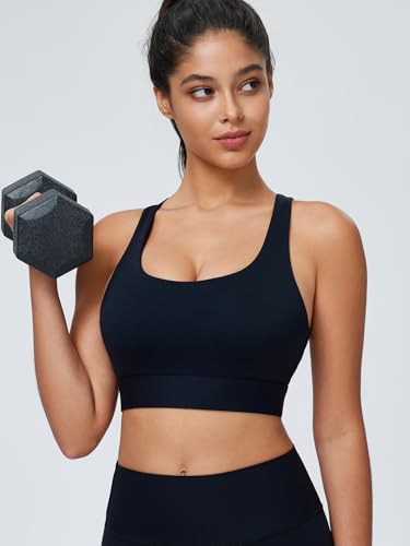 High Impact Sports Bra for Women High Support Molded Cups Strappy Women’s Sports Bra for Workout,Training and Running2