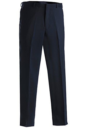 Ed Garments Men's Classic Flat Front Security Pant, Dark Navy, 46 32 - Main Image