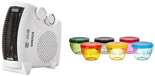 Amazon Brand - Solimo 2000-Watt Room Heater (ISI certified, White colour, Ideal...