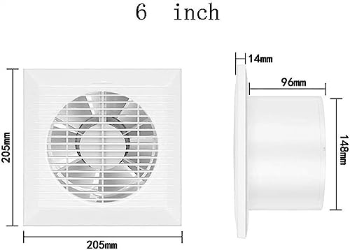 Ventilateur de ventilation de plafond pour éliminer l'humidité de douche