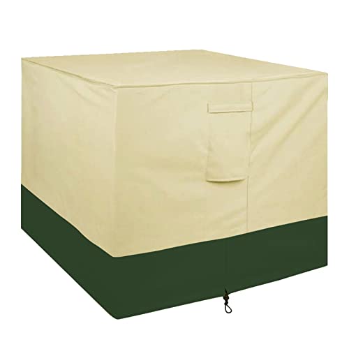 Climatiseur extérieur 600D housse imperméable hiver bâche robuste élastique Teksome