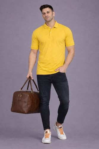 Image of Men Regular fit Polo Neck T Shirt||Casual Wear ||Half Sleeve Tshirt for Men