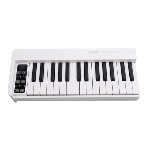 Piano électronique Pliant, Piano Pliant 61 Touches Son Clair pour une Utilisation en Extérieur (WHITE) - Les Beatles, Paul McCartney, John Lennon, RIngo Starr, George Harrison Piano électronique Pliant, Piano Pliant 61 Touches Son Clair pour une Utilisation en Extérieur (WHITE) – Image 3