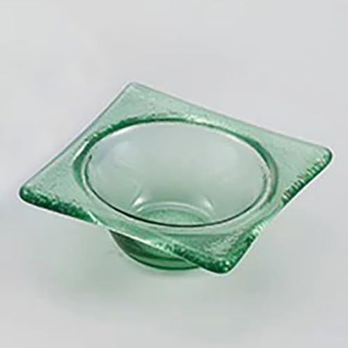 Amazon | トータル通販 深型正角丸珍味 グリーン 840-23006(Z801) 小皿