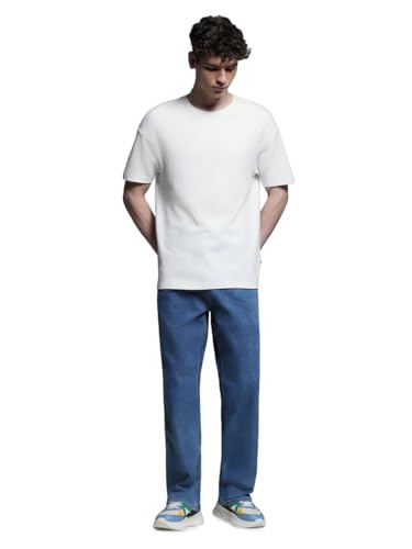 Image of Jack & Jones Men's Loose Fit Jeans | High Rise | Jeans for Men