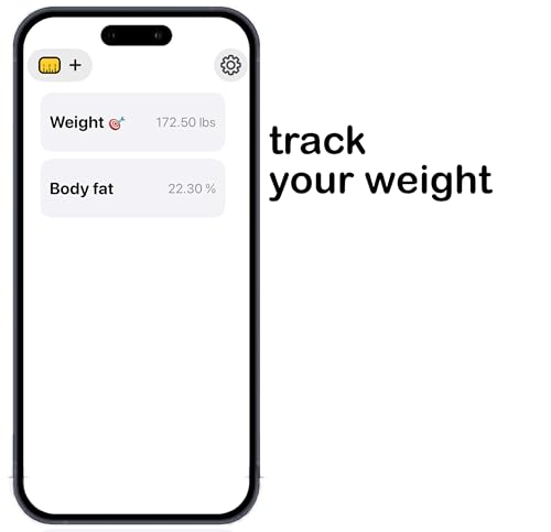Body Fat Caliper with App Connectivity