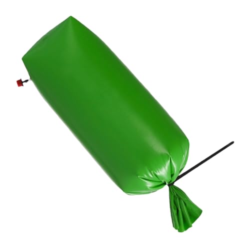 Anneome Bolsa de Riego por Goteo Ajustable para Árboles Sistema de Riego Automático con Liberación Lenta Bolsa de Agua Reutilizable para Jardín y Arbustos Color Verde