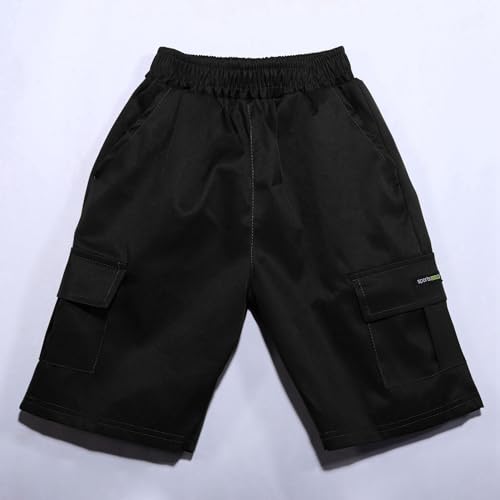 Toddler Boys' Shorts High Waisted Stylish Comfy Pants with Pocket Casual Workout Sweatpants Joggers2