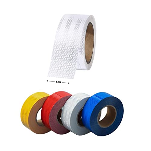 Reflecterende waarschuwingstape sticker auto motorfiets waarschuwing licht filmstickers strips for fiets elektrische auto nacht veilig - Afbeelding 3