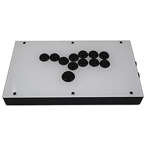 RAC-J800B-PS-B All Buttons Hitbox Style Arcade Joystick Fight Stick Game Controller For PS4/PS3/PC Sanwa OBSF-24 30