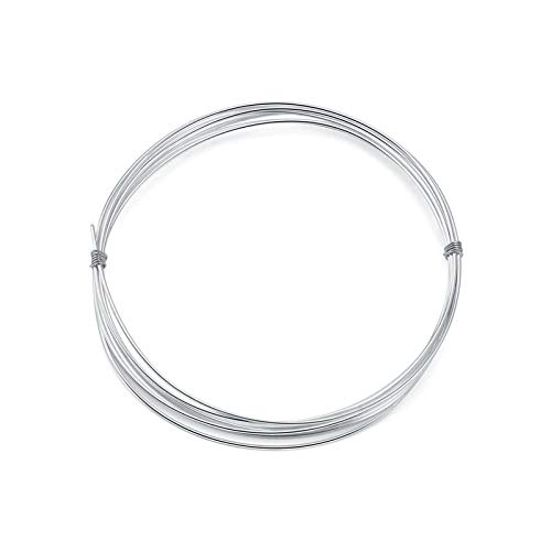 MADALENA SARARA Sterling Silver Wire For DIY Jewelry Making 0.8 mm Optional 2m/lot For Diy Jewelry Making
