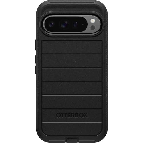 OtterBox Google Pixel 9 Pro XL (Only) - Defender Series Case - Black - Rugged & Durable - with Port Protection - Includes Holster Clip Kickstand - Microbial Defense Protection - Non-Retail Packaging - image 3