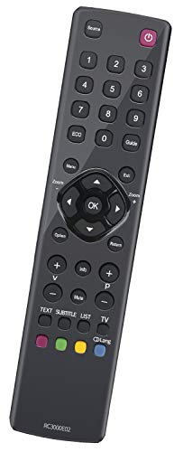 ALLIMITY RC3000E02 Remote Control Replacement for Thomson TV 40FT2253 55FT5643 32FU5253 39FU3253C 26HS4246CW 32HZ5233W L24E4105F 32HS4246CW 42FS4246C 32HU3253 48FU4243 26HS4244