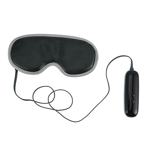 KOMBIUDA 1 Juego eléctrica para los ojos sleep mask sleeping mask masajeador de ojos masajeador con los ojos vendados máscara para el ojo dormido gel de sílice Green