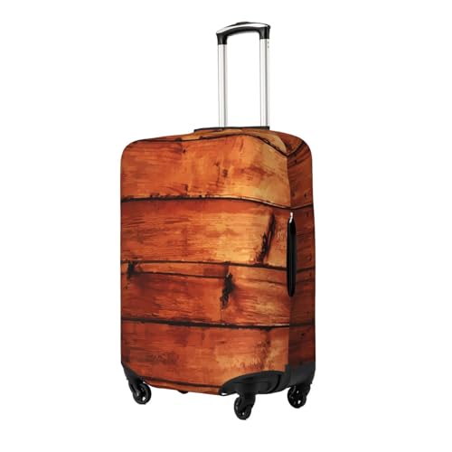 Rustic Wood Wooden Luggage Cover for Suitcase, Suitcase Cover Protector Fit 22-24 Inch Luggage Travel Accessories, M2