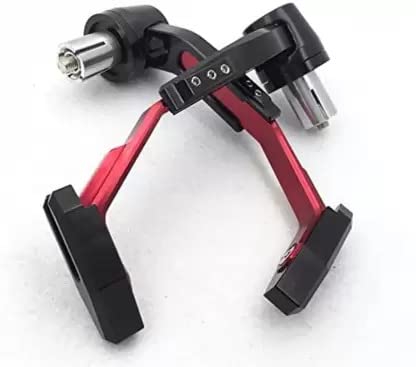 Bike Lever Protector Guard 7/8" 22mm (Red) Bike Crash Guard (Universal for Bike)-image-3