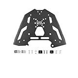 Hintere Gepäckträger-Heckmontageabdeckung für R1250GS r1200GS R1250GS R1200GS GSA ADV Adventure, kompatibel mit dem hinteren Sitzbereich(Black)