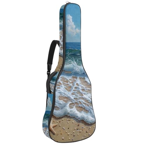 Housse guitare acoustique antichoc et étanche pour transporter ses accessoires