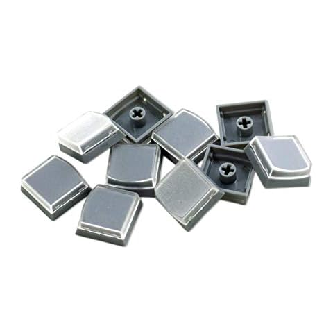 X-keys Keycap Cherry MX Compatible (Pack of 10) (1x1, Gray) Cover
