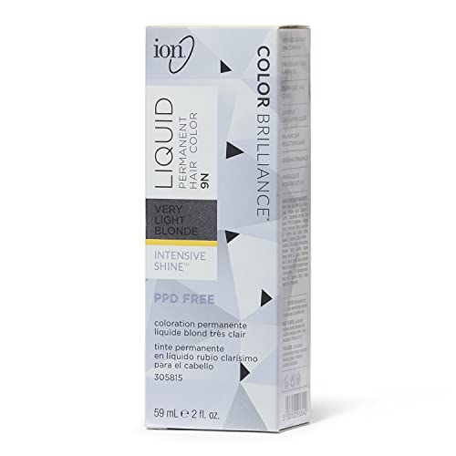 9N Very Light Blonde Permanent Liquid Hair Color