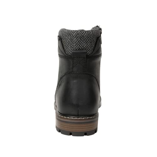 Image of Crevo Men's Camden, Black Leather, 8.5 M US